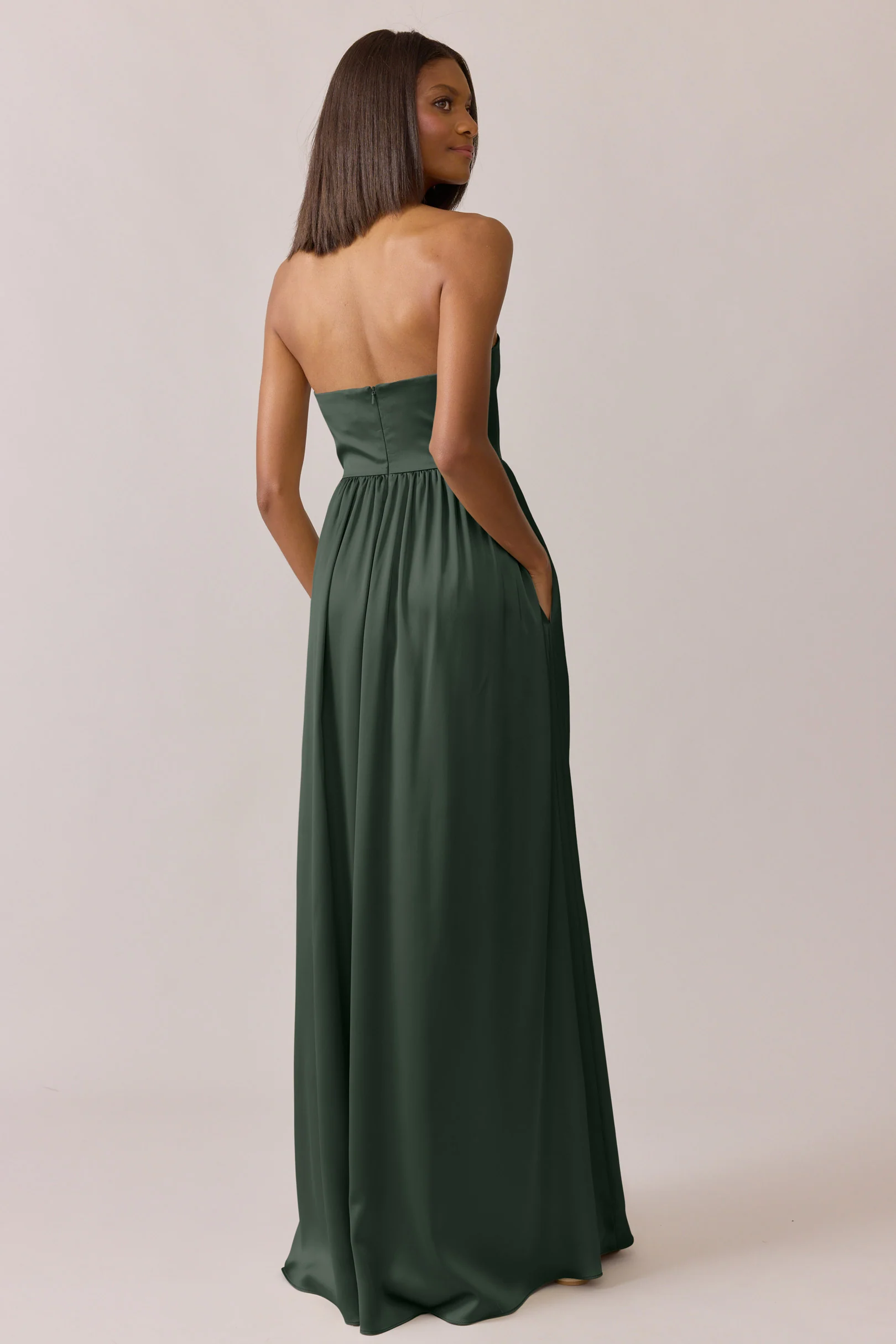 Maren Satin Dress | Made To Order - Image 84