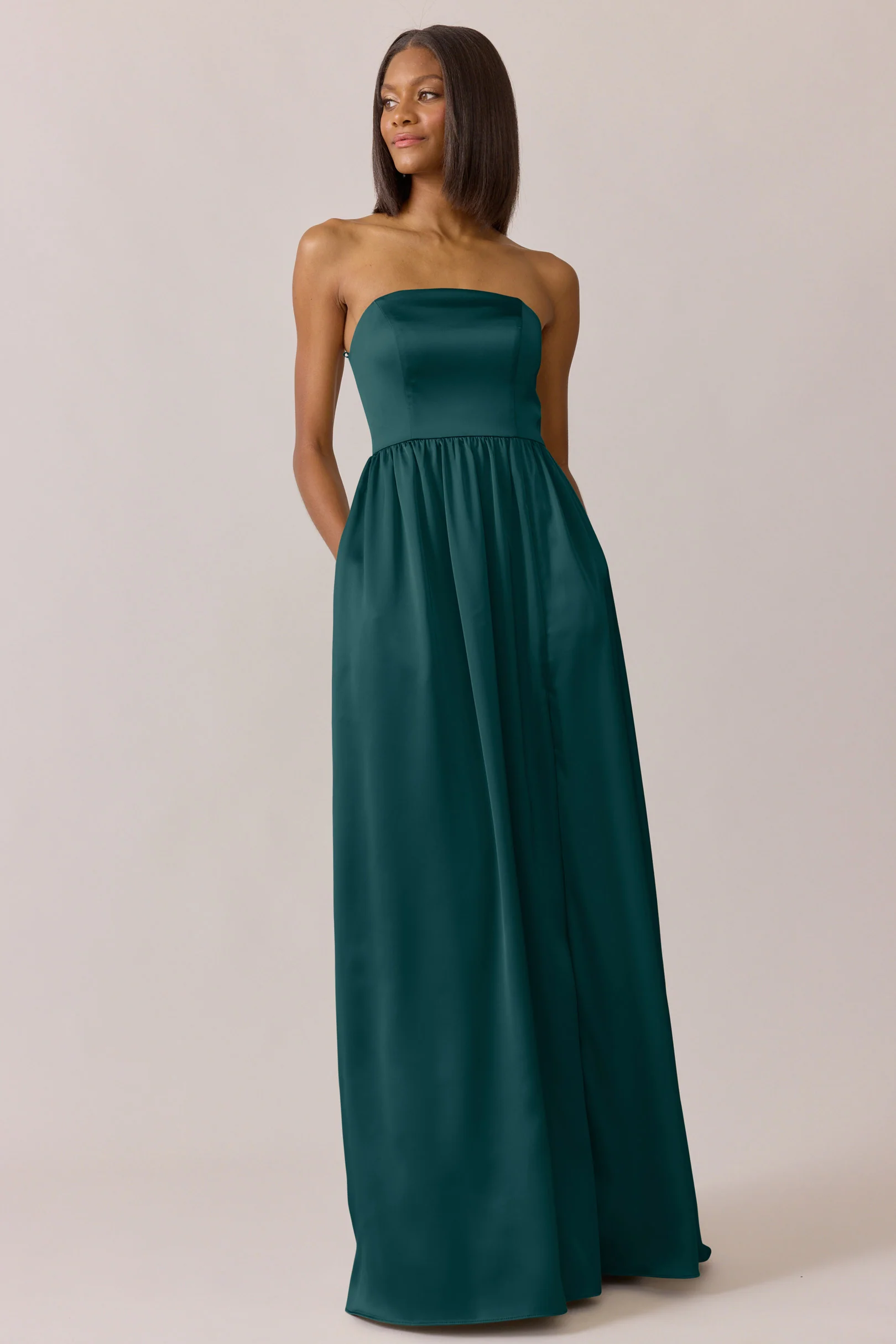 Maren Satin Dress | Made To Order - Image 87