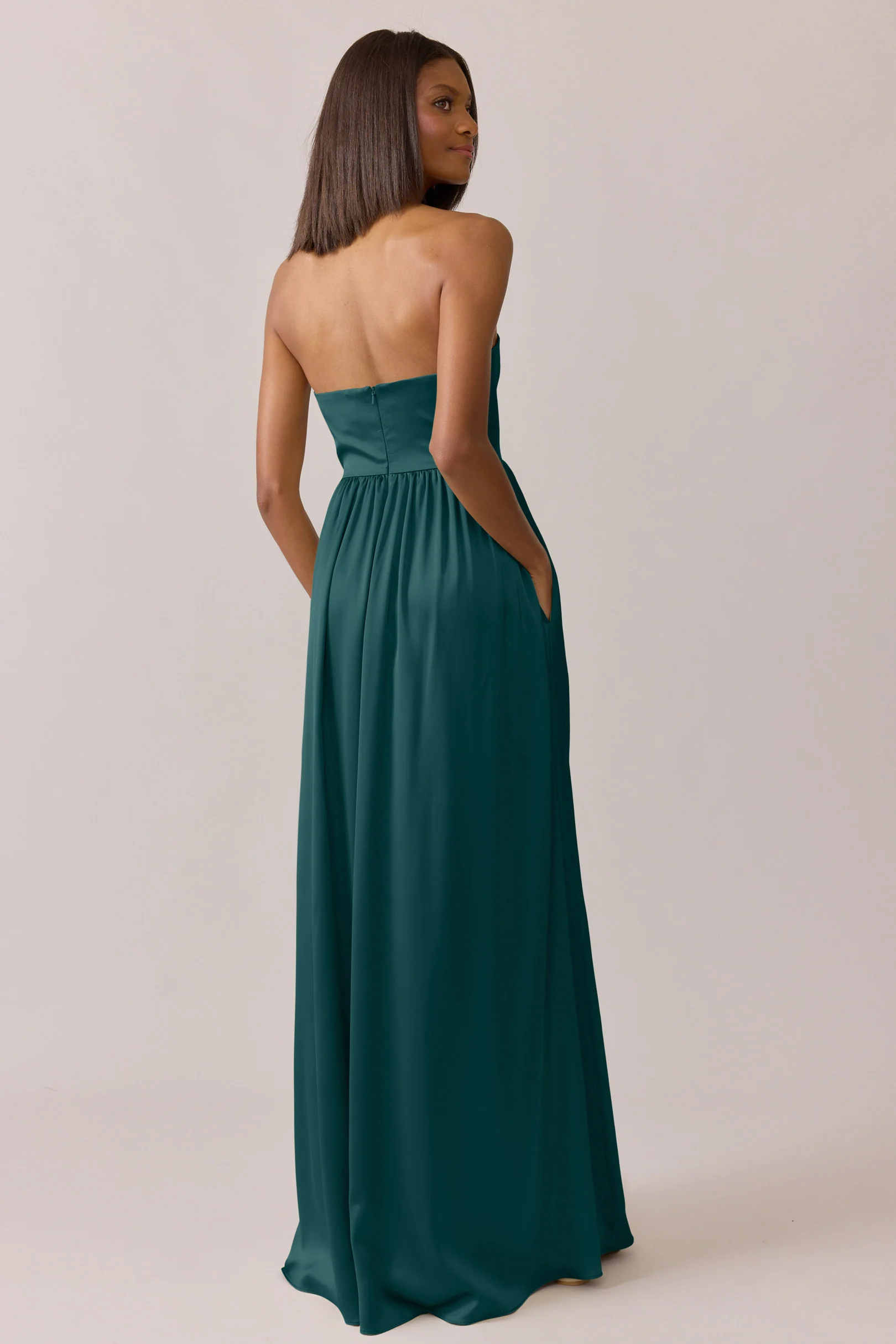 Maren Satin Dress | Made To Order - Image 88