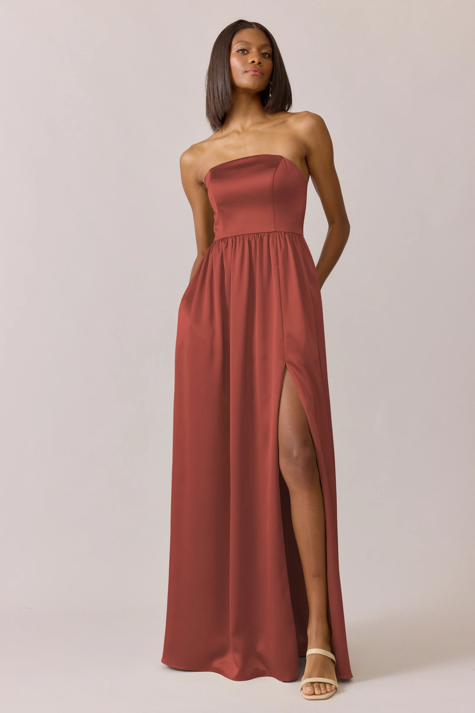 Maren Satin Dress | Made To Order - Image 89