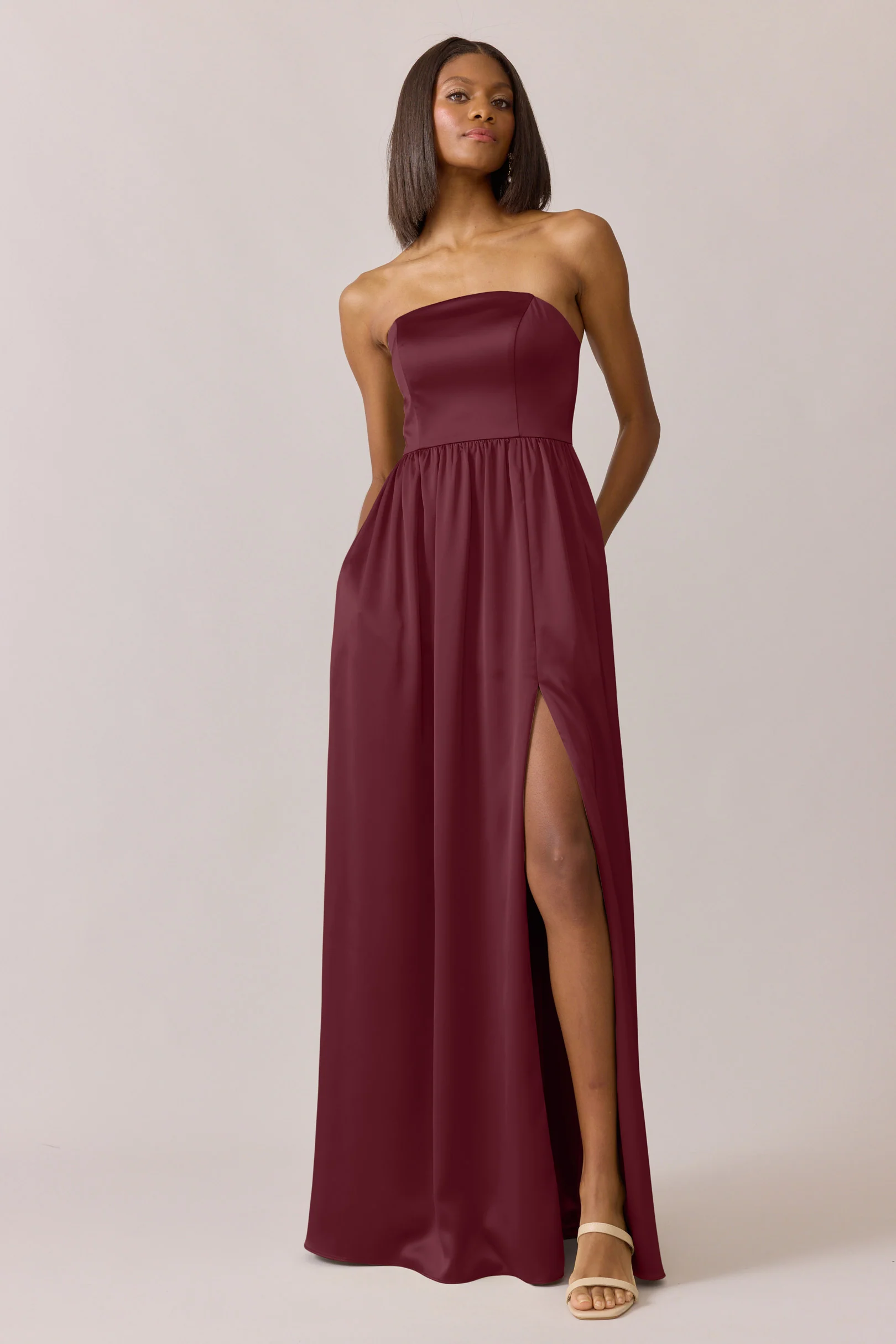 Maren Satin Dress | Made To Order - Image 91