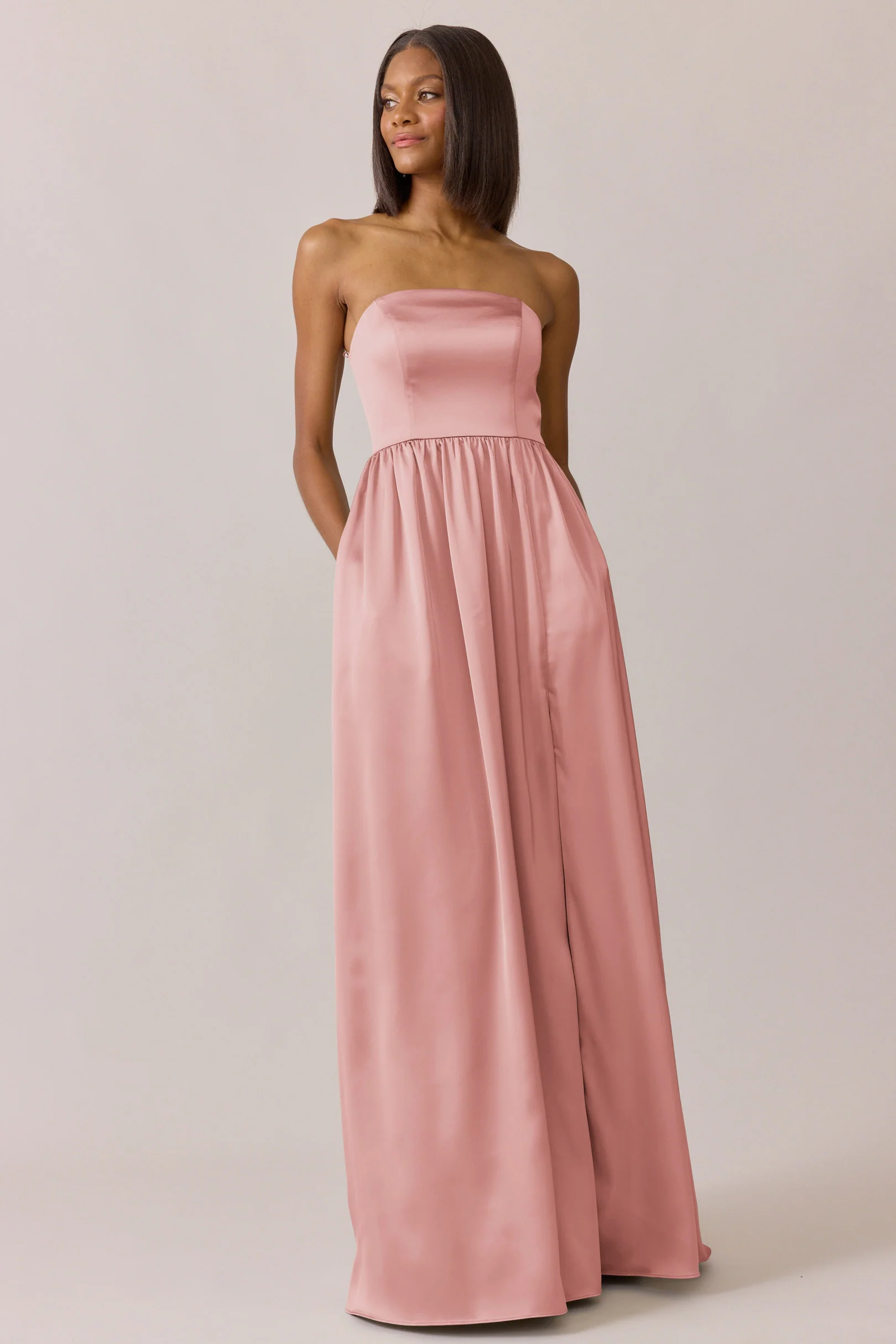 Maren Satin Dress | Made To Order - Image 93
