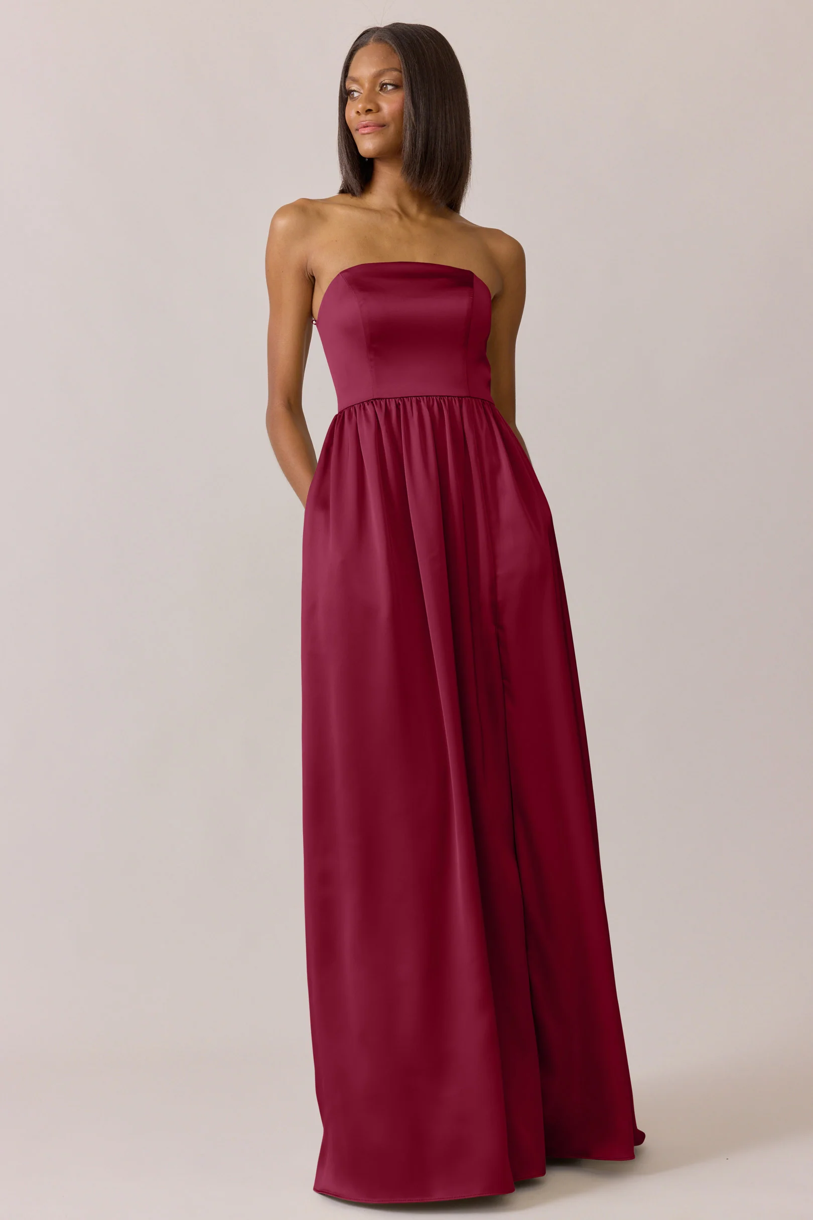 Maren Satin Dress | Made To Order - Image 99
