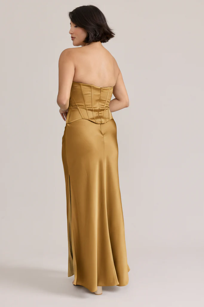 Marina Satin Dress | Made To Order - Image 106
