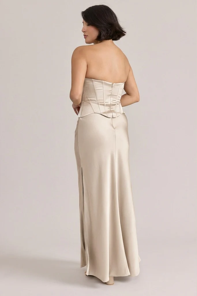 Marina Satin Dress | Made To Order - Image 112
