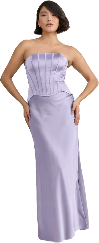 Marina Satin Dress | Made To Order - Image 139