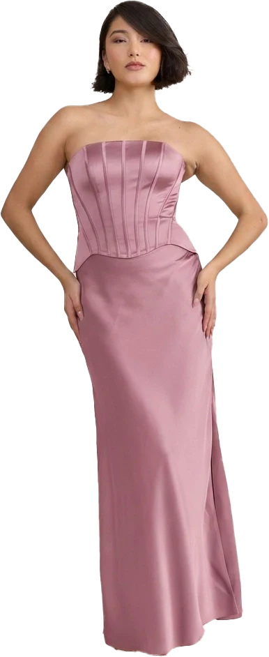 Marina Satin Dress | Made To Order - Image 144