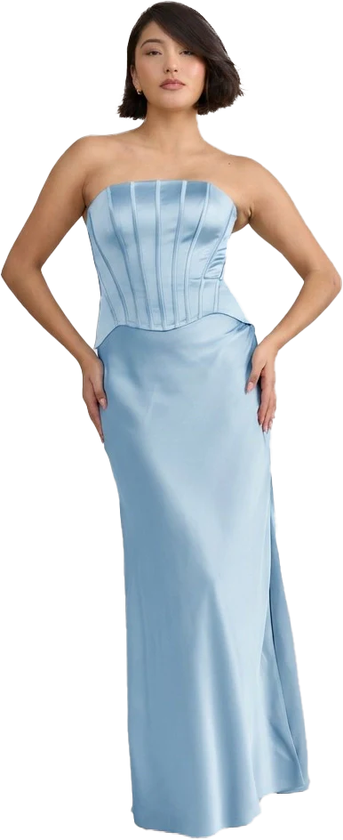 Marina Satin Dress | Made To Order - Image 161