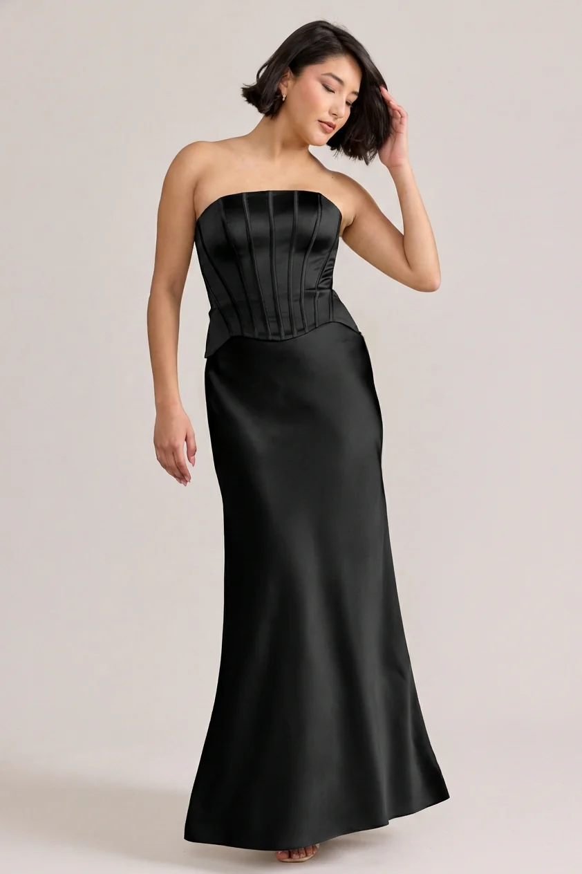 Marina Satin Dress | Made To Order - Image 2