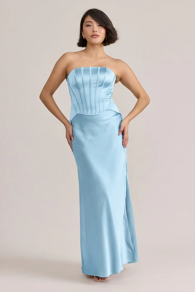 Marina Satin Dress | Made To Order - Image 59