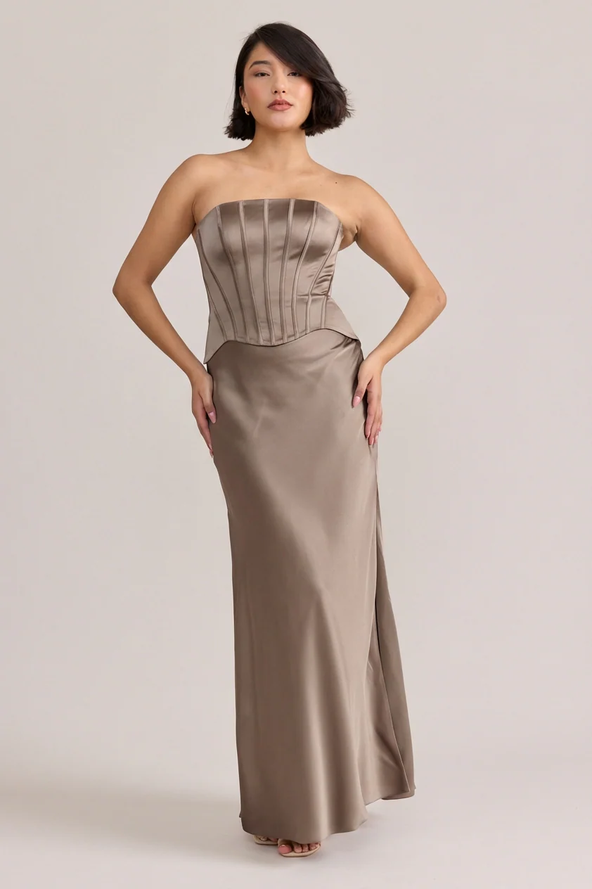 Marina Satin Dress | Made To Order - Image 7