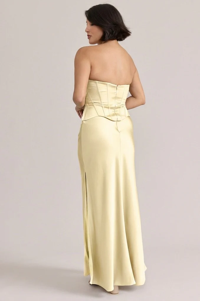 Marina Satin Dress | Made To Order - Image 77