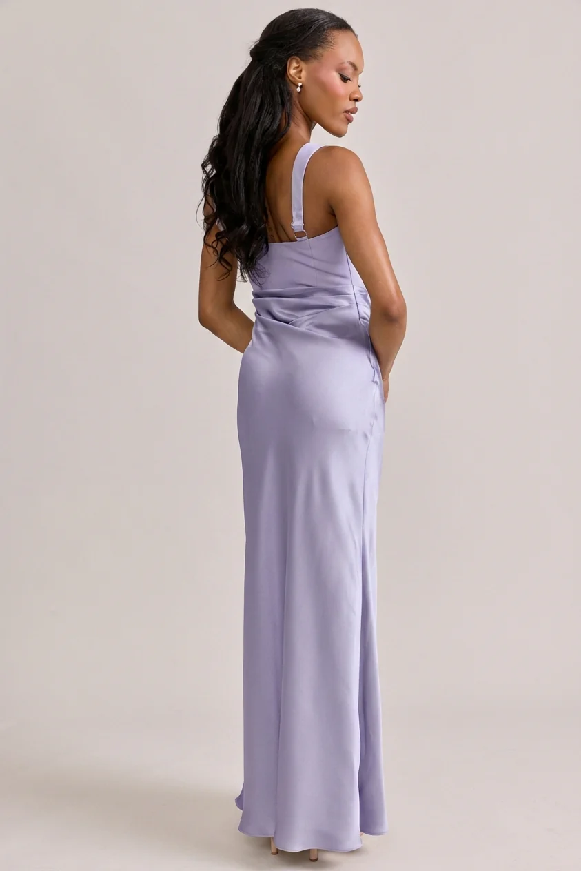 Marlowe Satin + Crepe Dress | Made To Order - Image 43