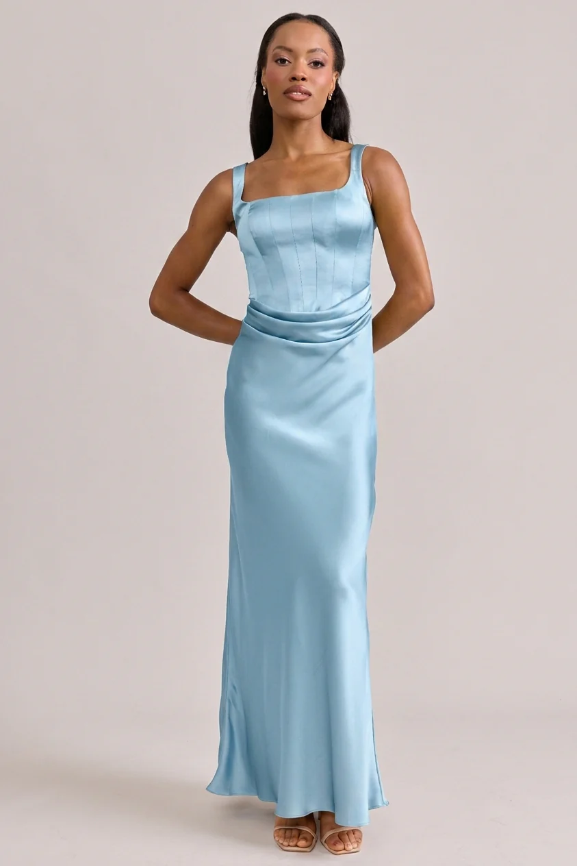 Marlowe Satin Dress | Made To Order - Image 104