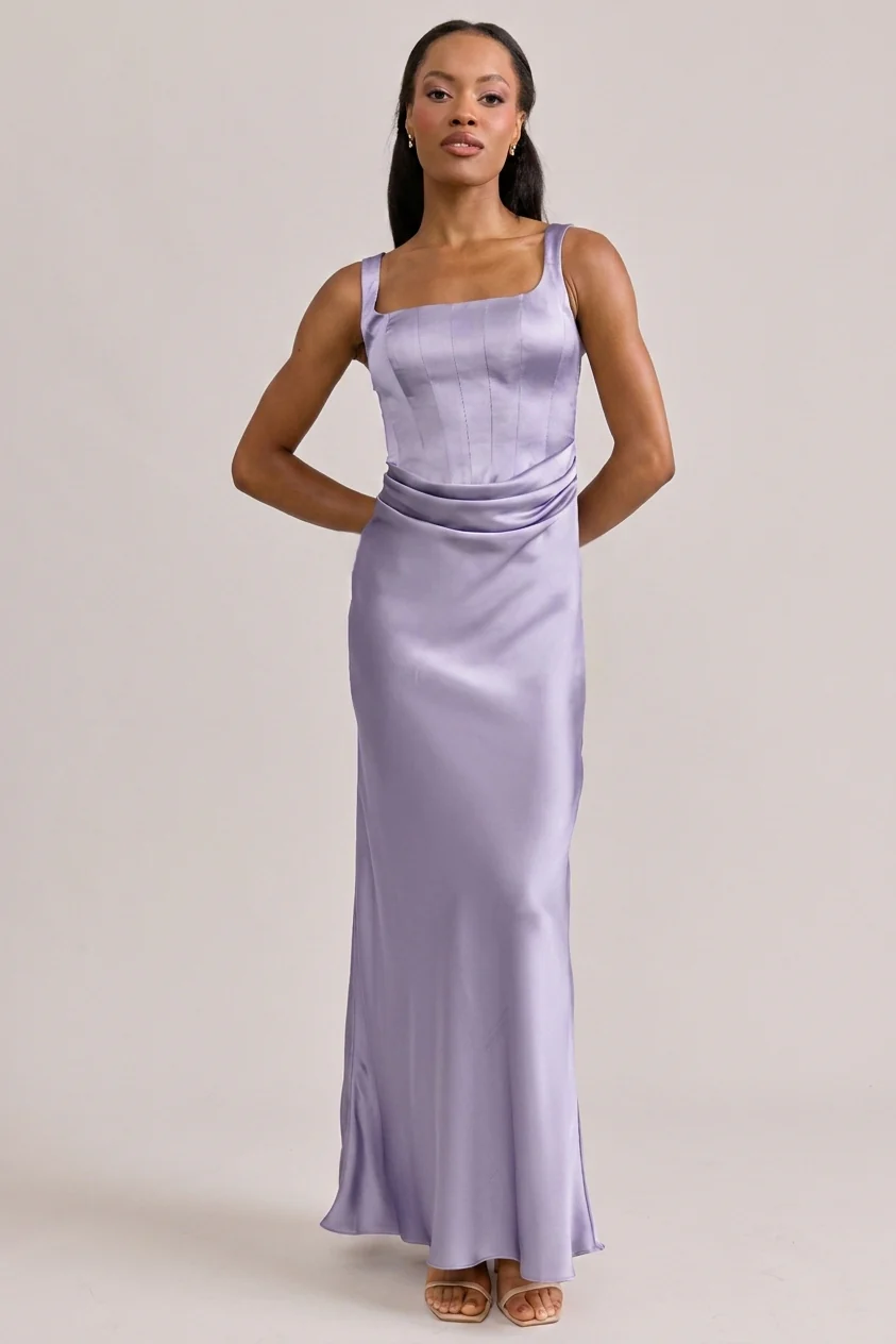 Marlowe Satin Dress | Made To Order - Image 107