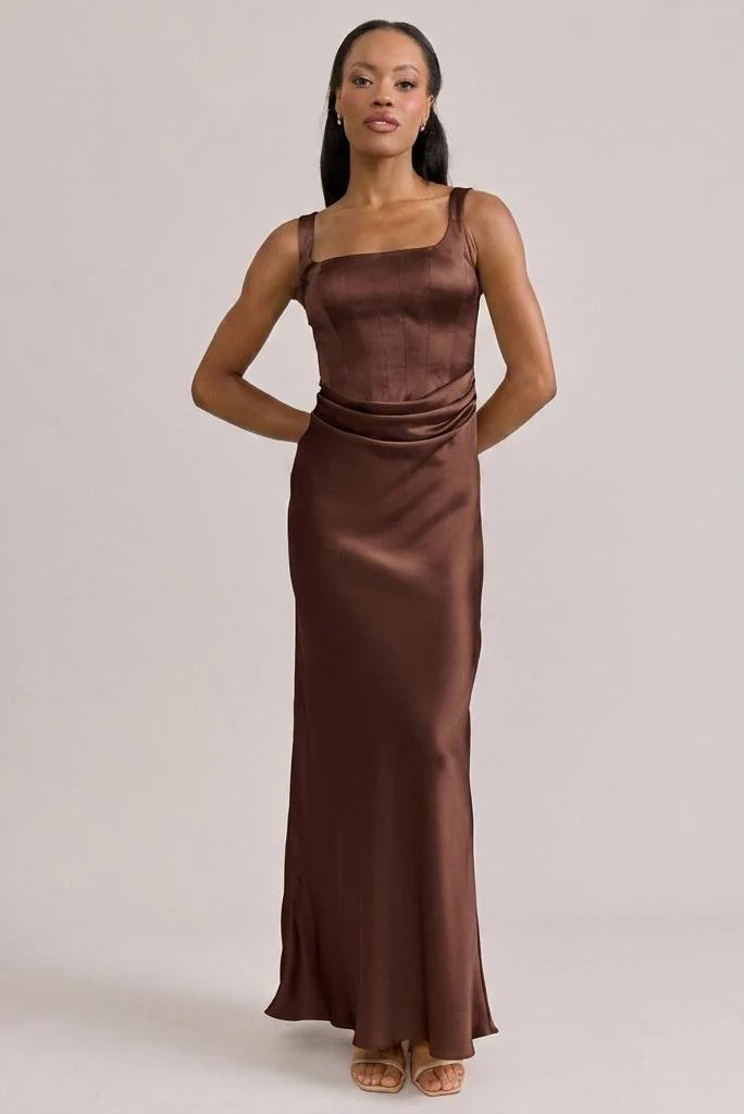 Marlowe Satin Dress | Made To Order - Image 111