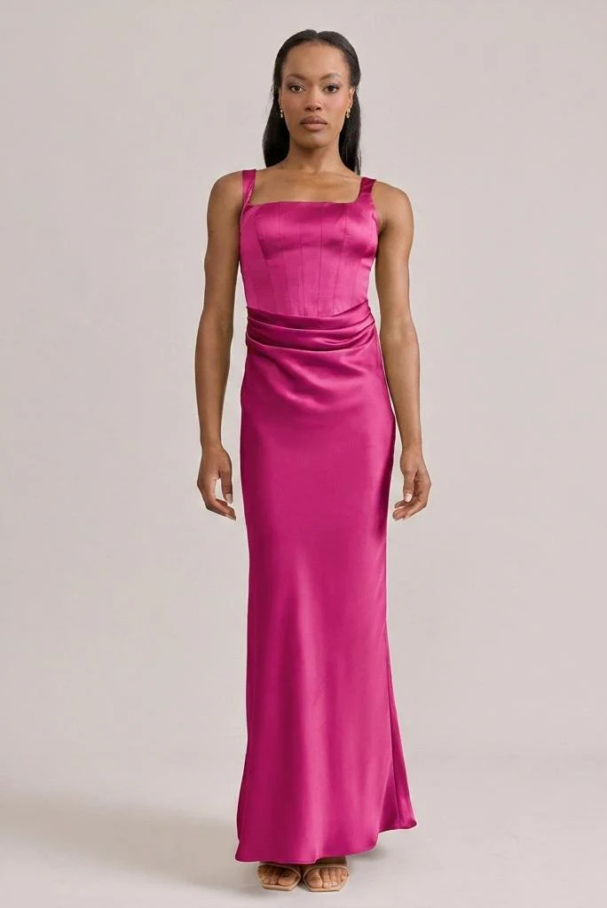 Marlowe Satin Dress | Made To Order - Image 12