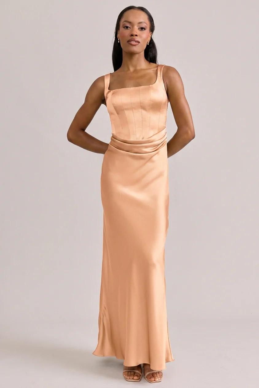 Marlowe Satin Dress | Made To Order - Image 125