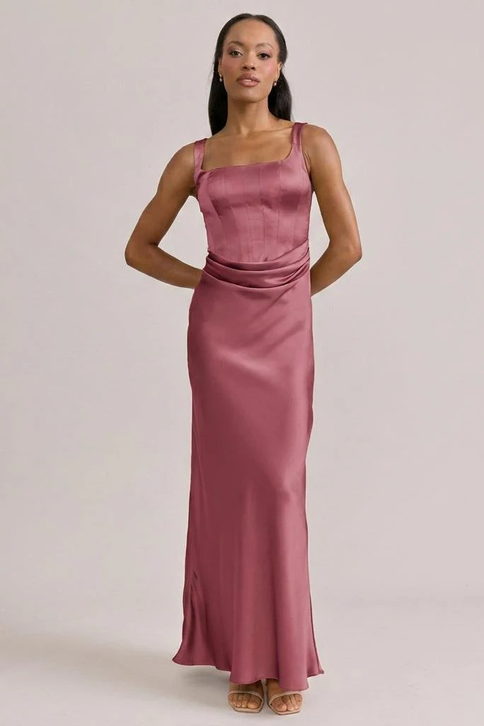 Marlowe Satin Dress | Made To Order - Image 135