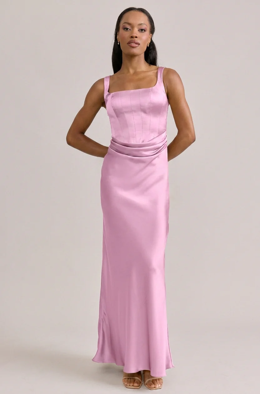 Marlowe Satin Dress | Made To Order - Image 139