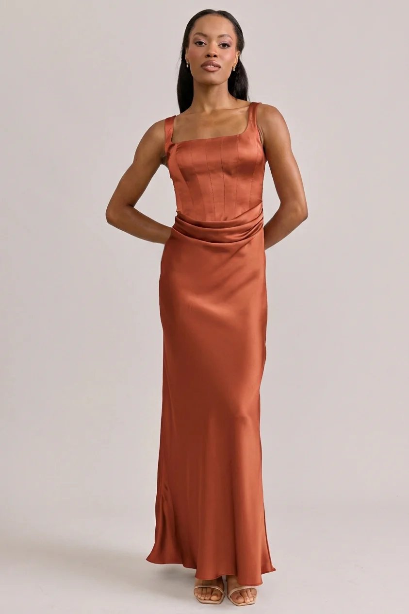 Marlowe Satin Dress | Made To Order - Image 147