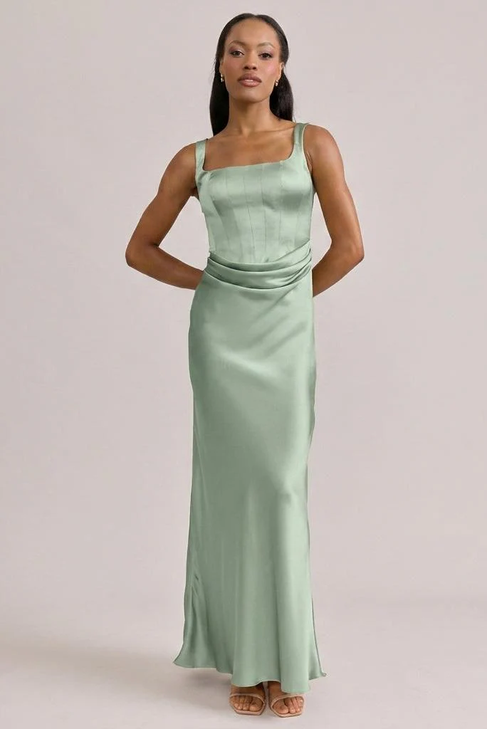 Marlowe Satin Dress | Made To Order - Image 149