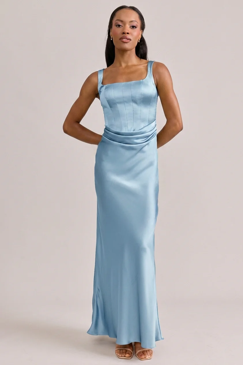 Marlowe Satin Dress | Made To Order - Image 153