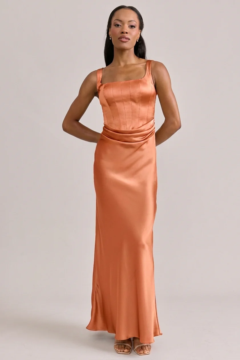 Marlowe Satin Dress | Made To Order - Image 157