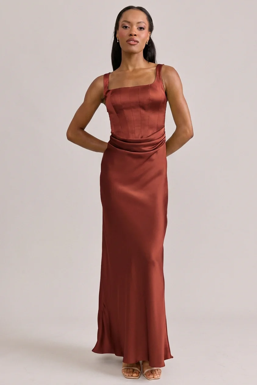 Marlowe Satin Dress | Made To Order - Image 161