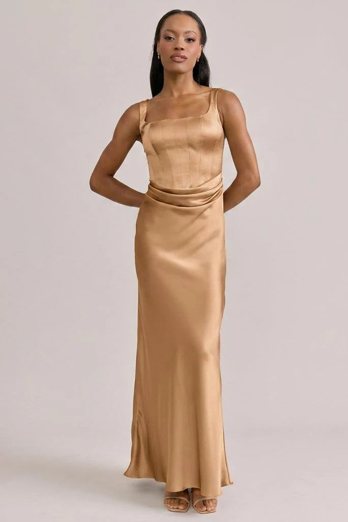Marlowe Satin Dress | Made To Order - Image 163