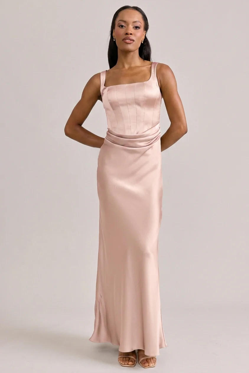 Marlowe Satin Dress | Made To Order - Image 17
