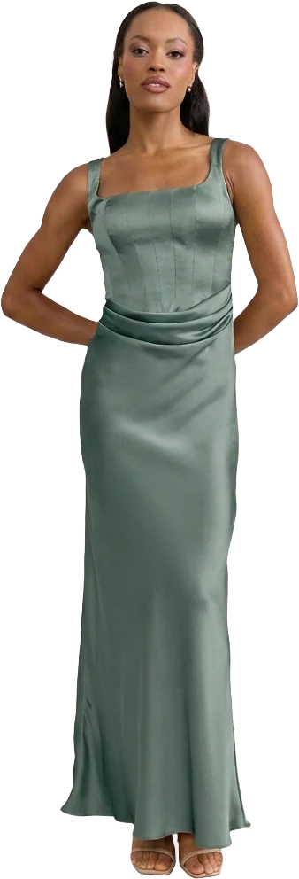 Marlowe Satin Dress | Made To Order - Image 186