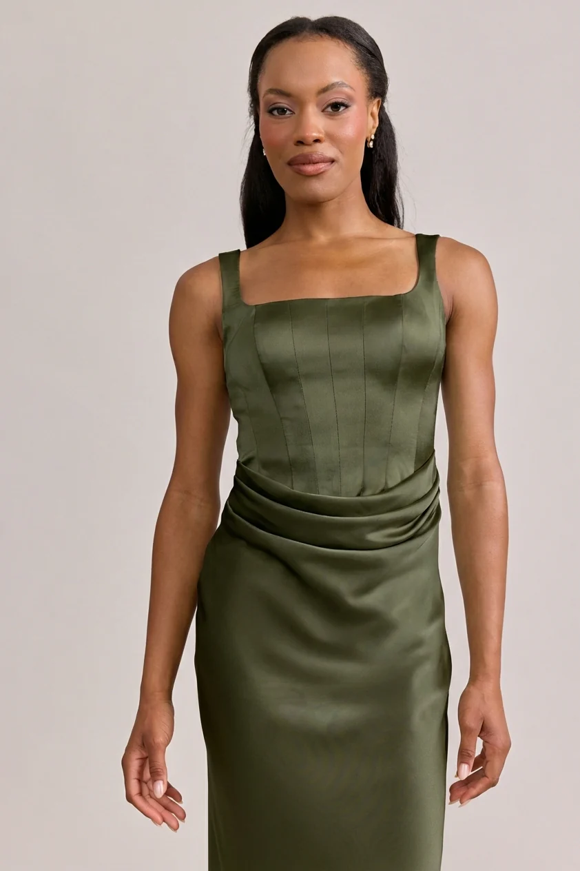 Marlowe Satin Dress | Made To Order - Image 2