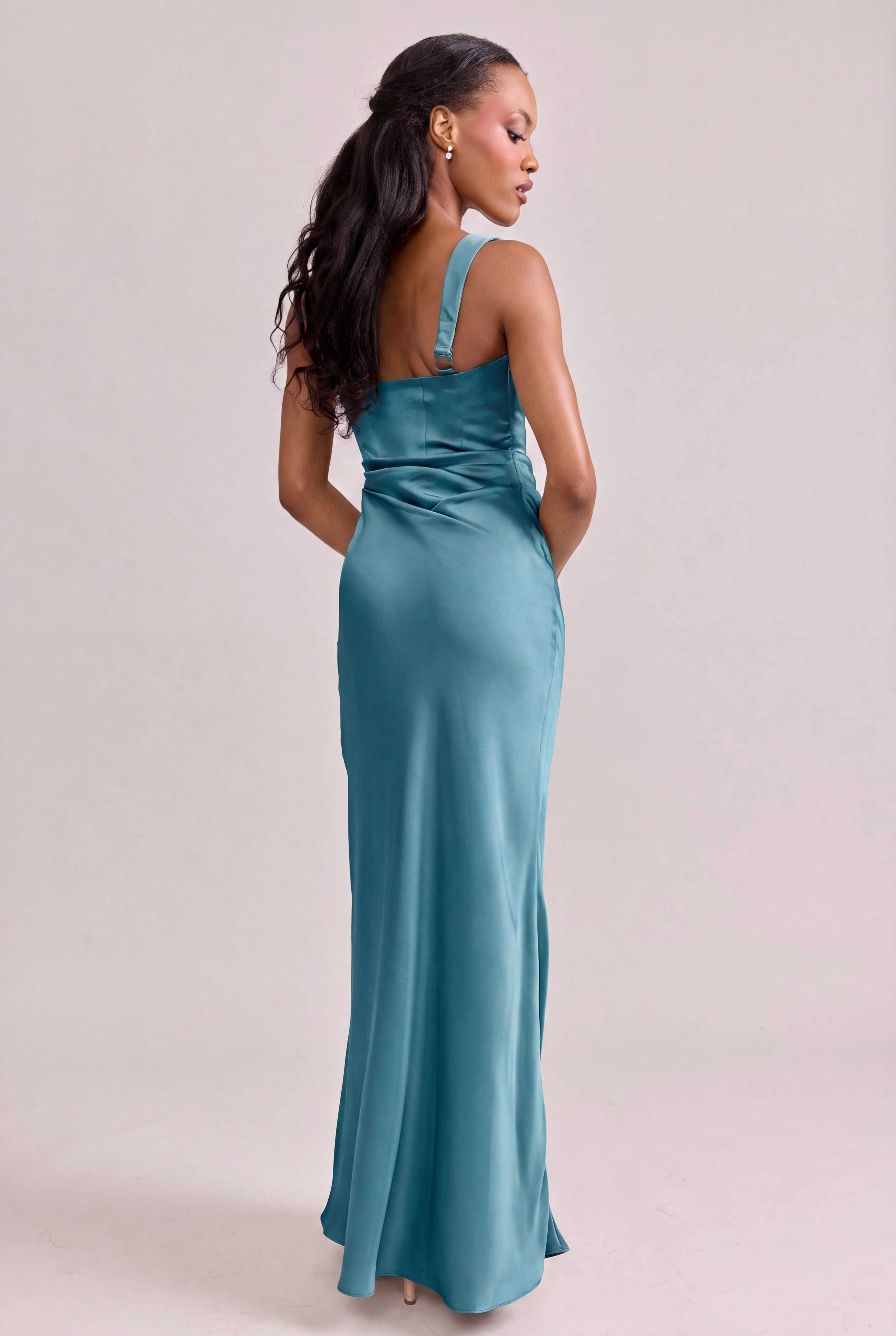 Marlowe Satin Dress | Made To Order - Image 235