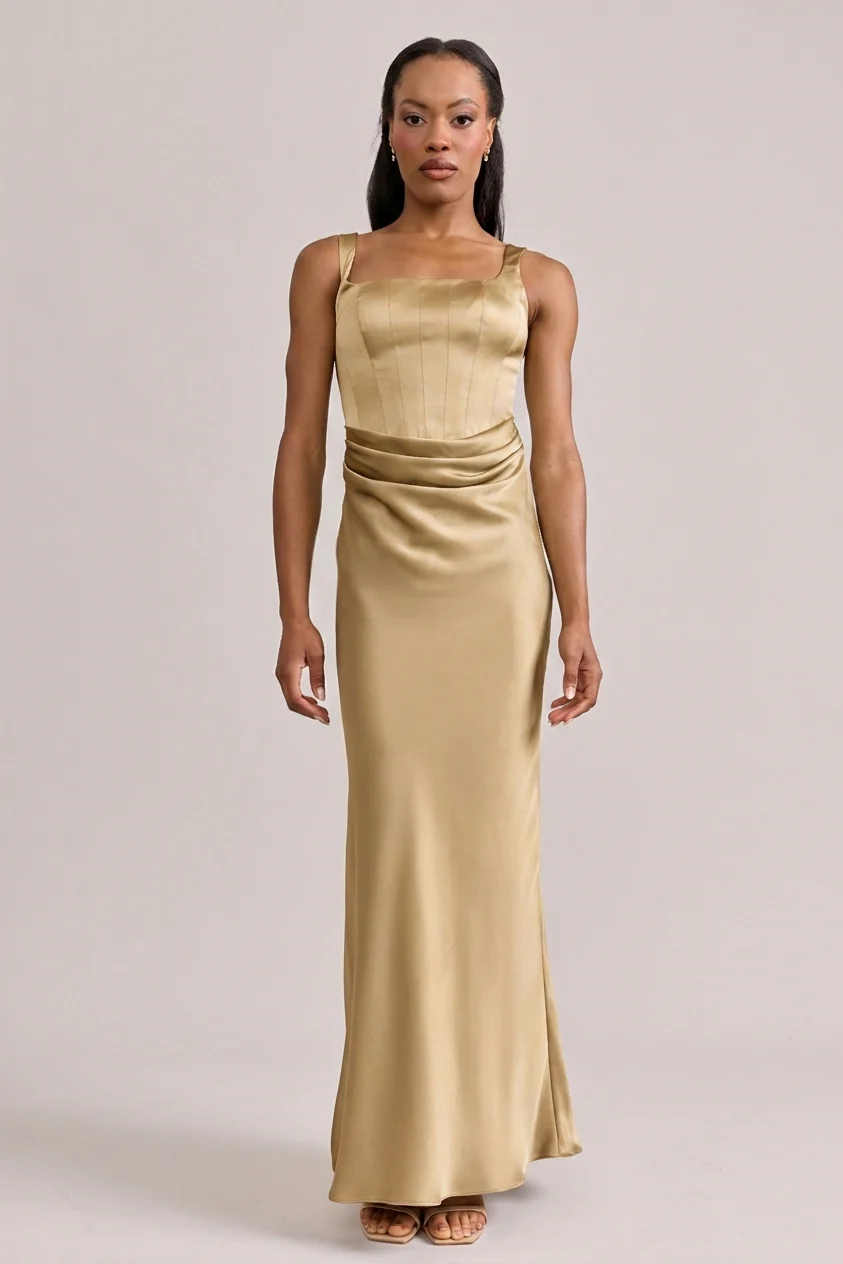Marlowe Satin Dress | Made To Order - Image 29