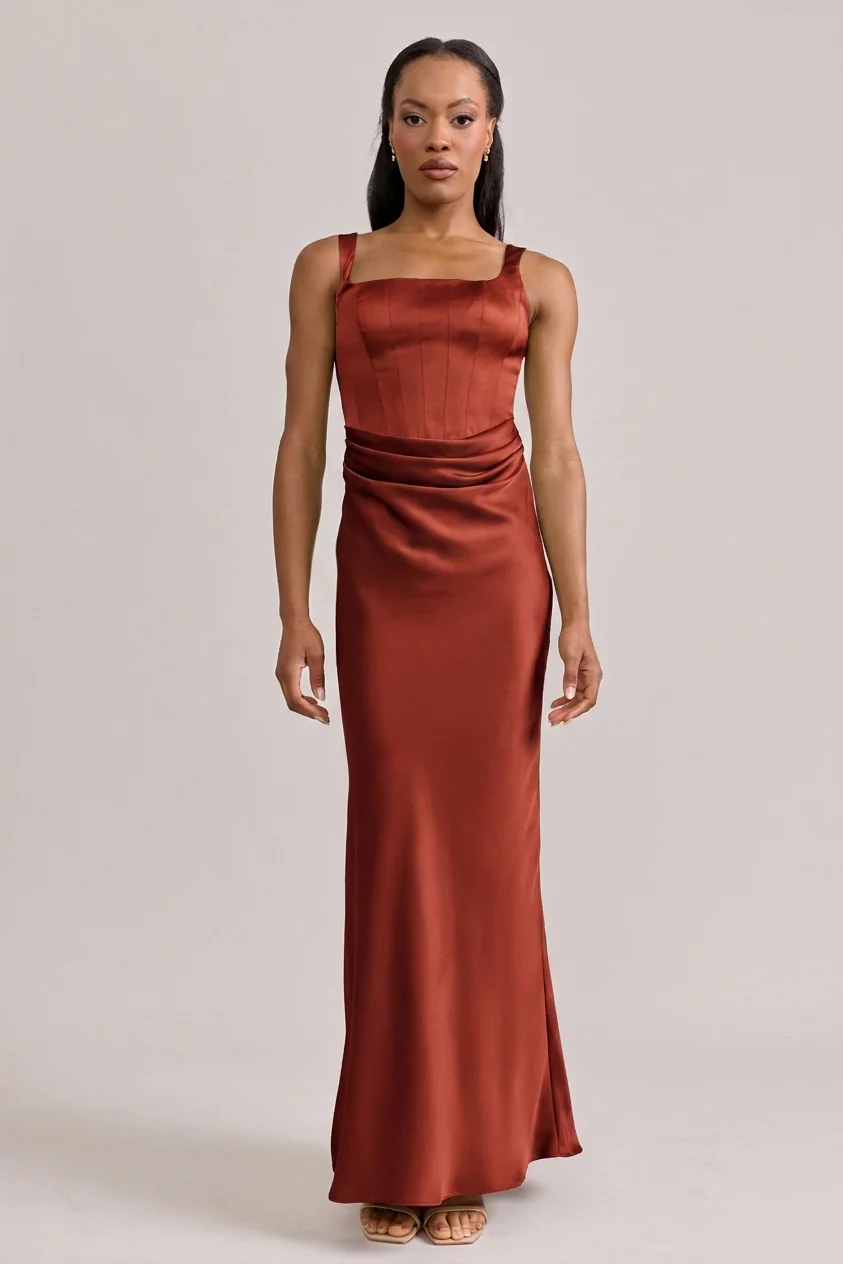 Marlowe Satin Dress | Made To Order - Image 41