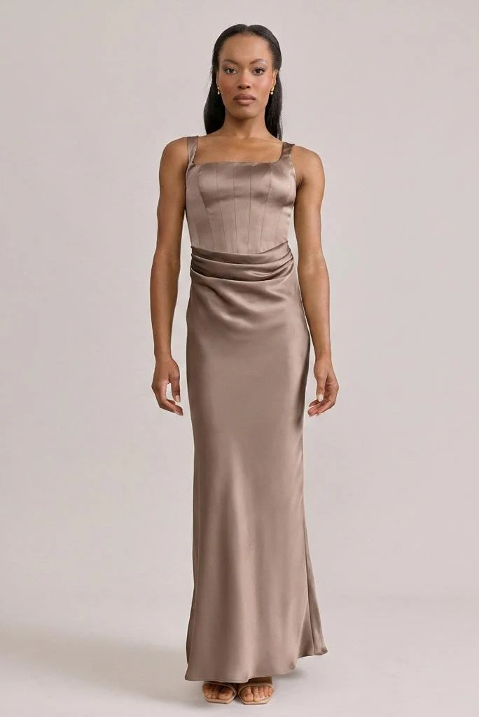 Marlowe Satin Dress | Made To Order - Image 6