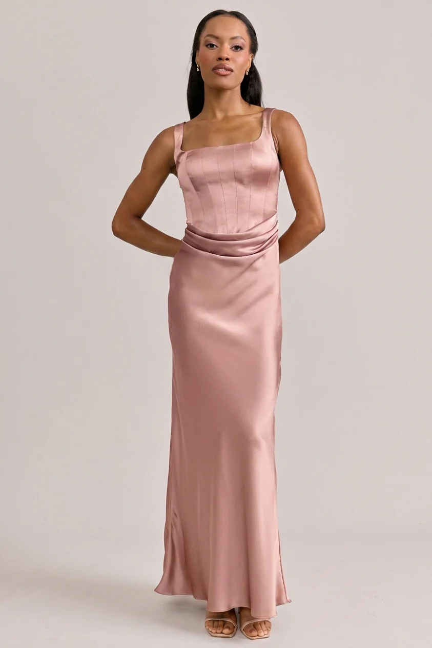 Marlowe Satin Dress | Made To Order - Image 68