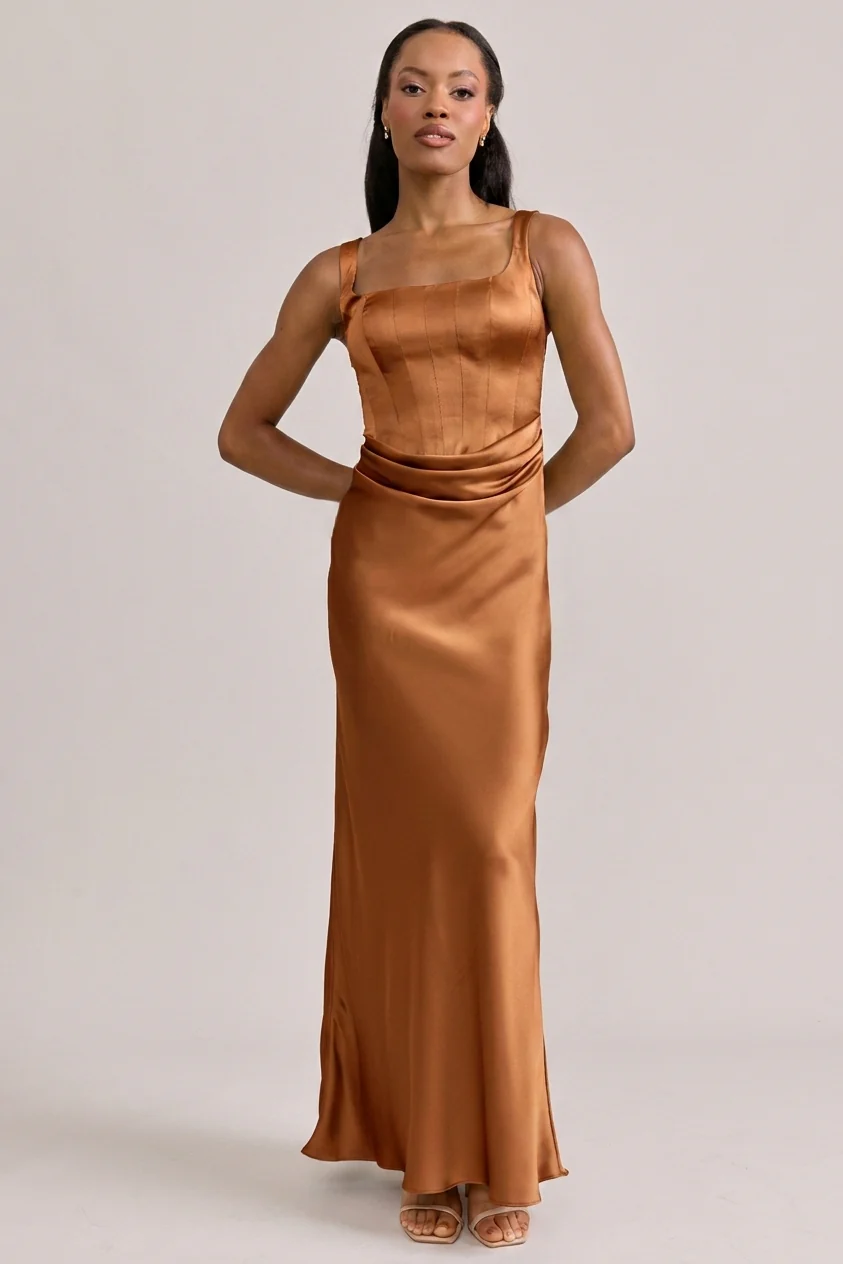 Marlowe Satin Dress | Made To Order - Image 76