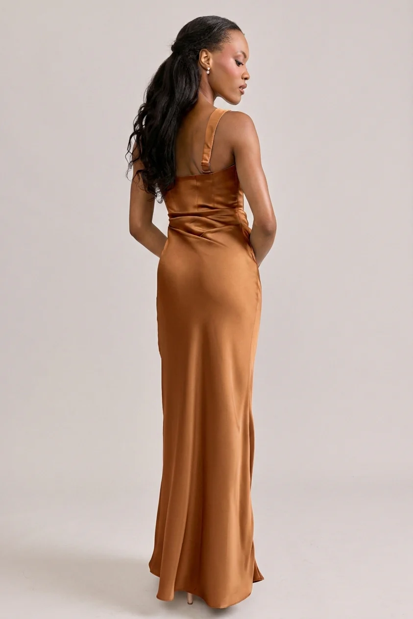 Marlowe Satin Dress | Made To Order - Image 77