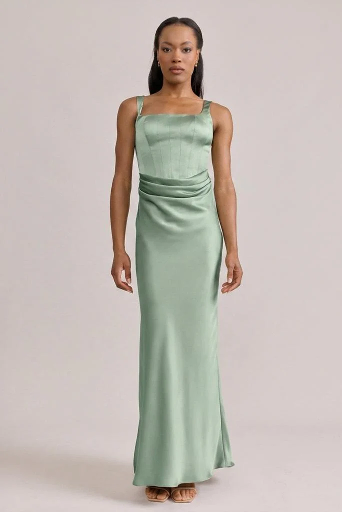 Marlowe Satin Dress | Made To Order - Image 8