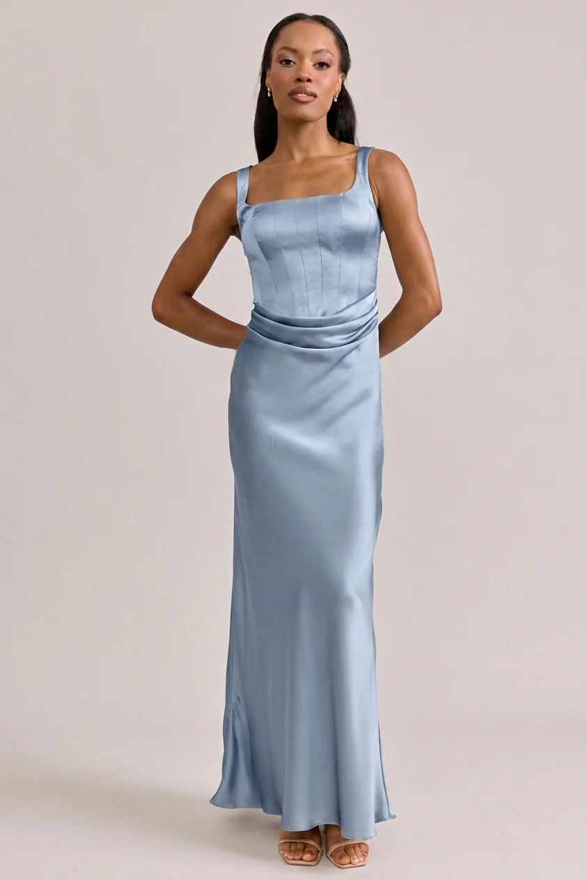 Marlowe Satin Dress | Made To Order - Image 90