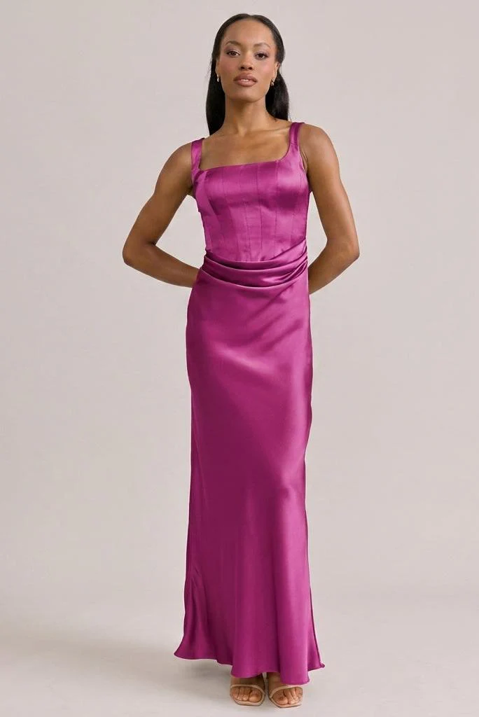 Marlowe Satin Dress | Made To Order - Image 92