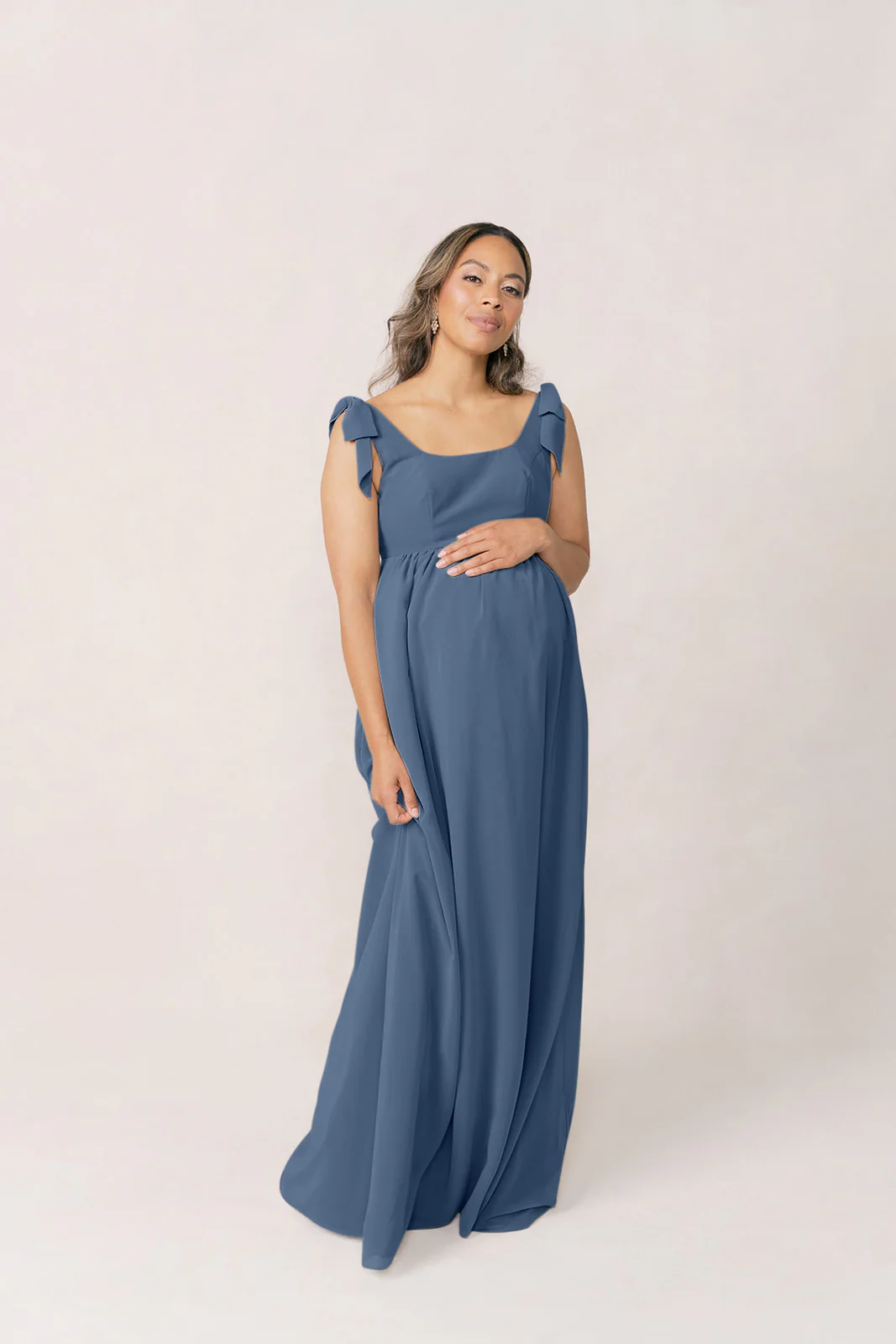 Maternity Bowie Chiffon Dress | Made To Order - Image 17