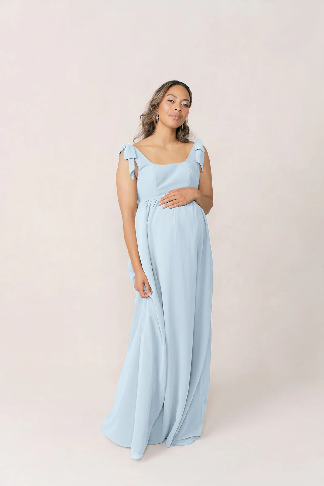 Maternity Bowie Chiffon Dress | Made To Order - Image 25