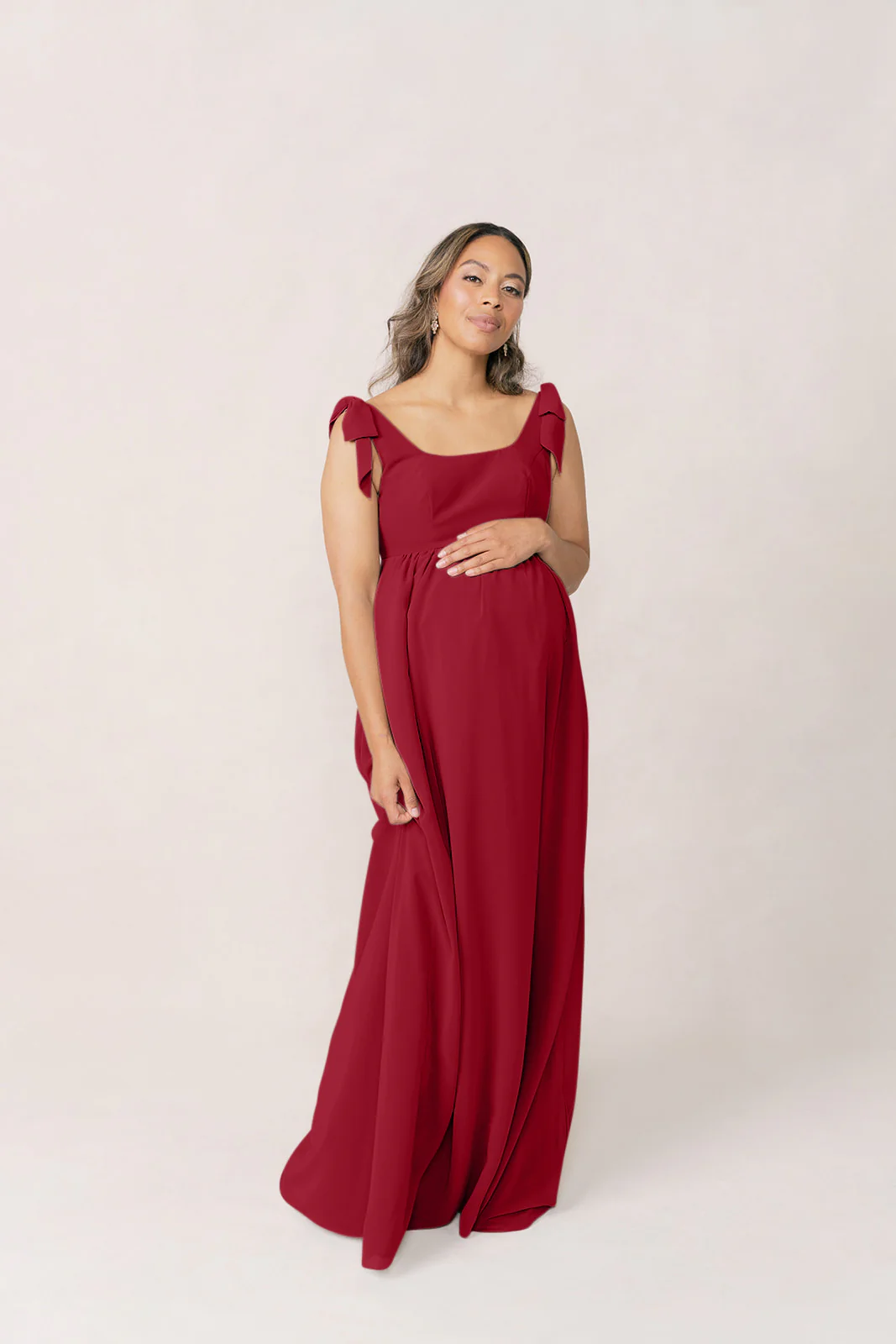 Maternity Bowie Chiffon Dress | Made To Order - Image 31