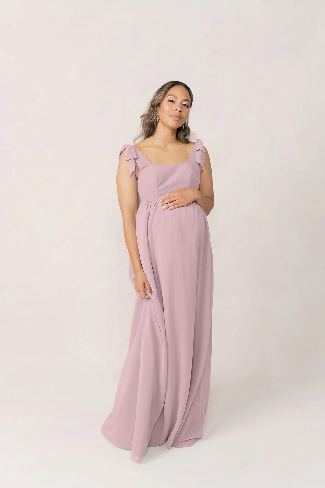 Maternity Bowie Chiffon Dress | Made To Order - Image 34
