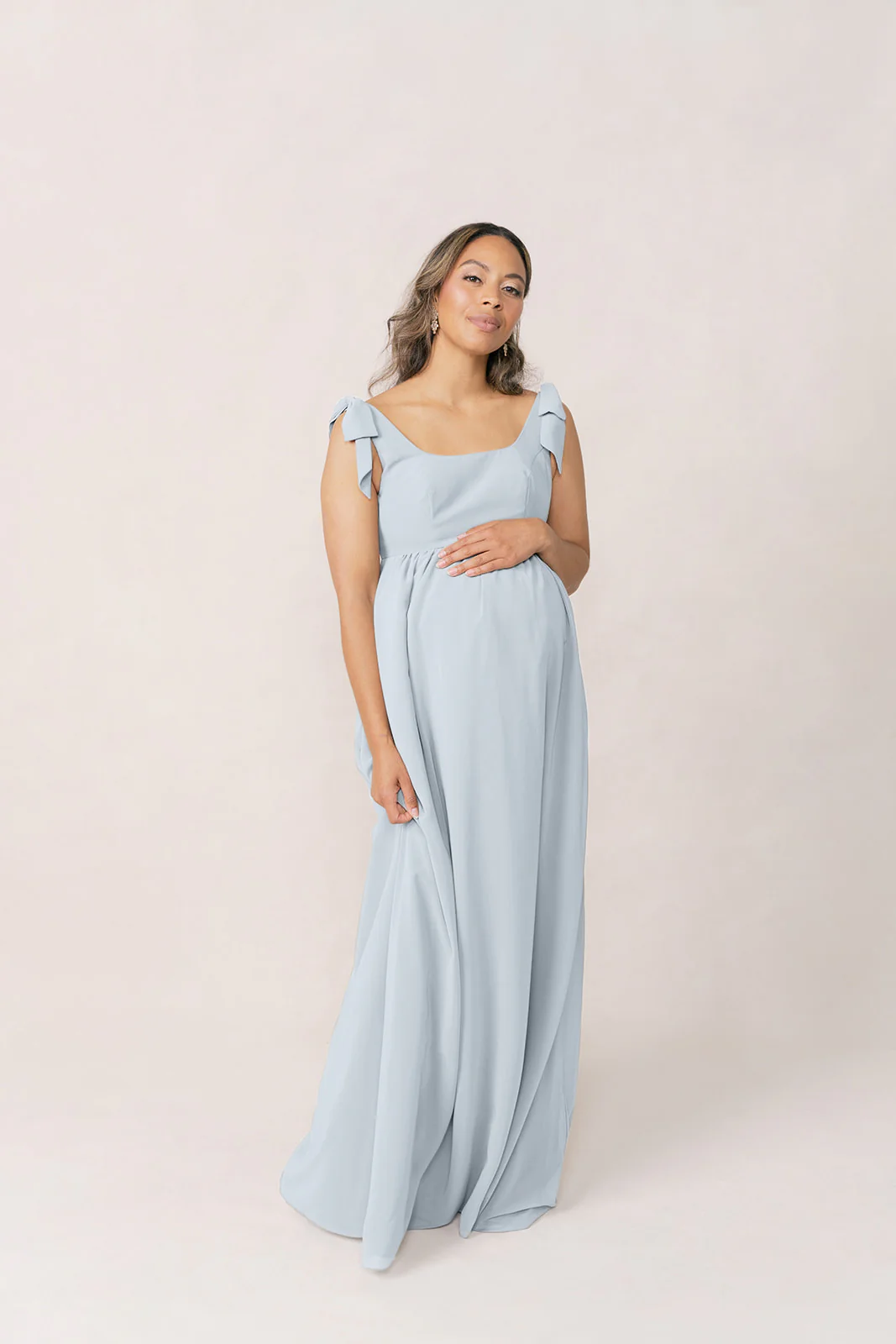 Maternity Bowie Chiffon Dress | Made To Order - Image 43