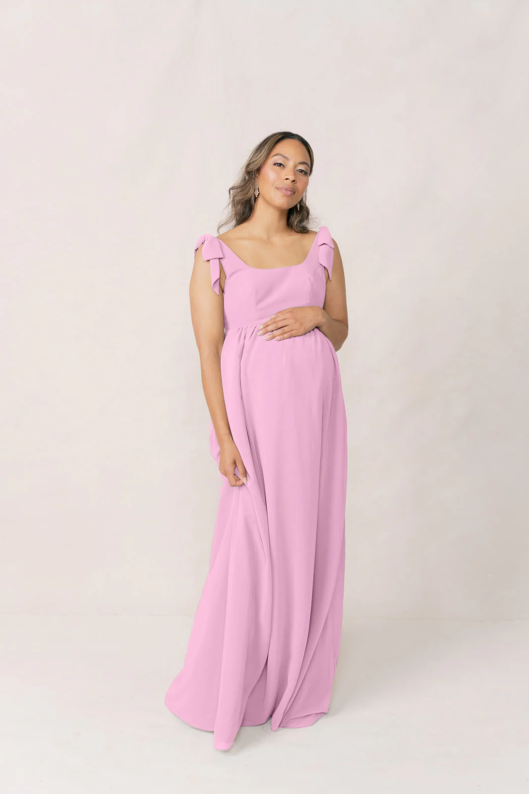 Maternity Bowie Chiffon Dress | Made To Order - Image 49