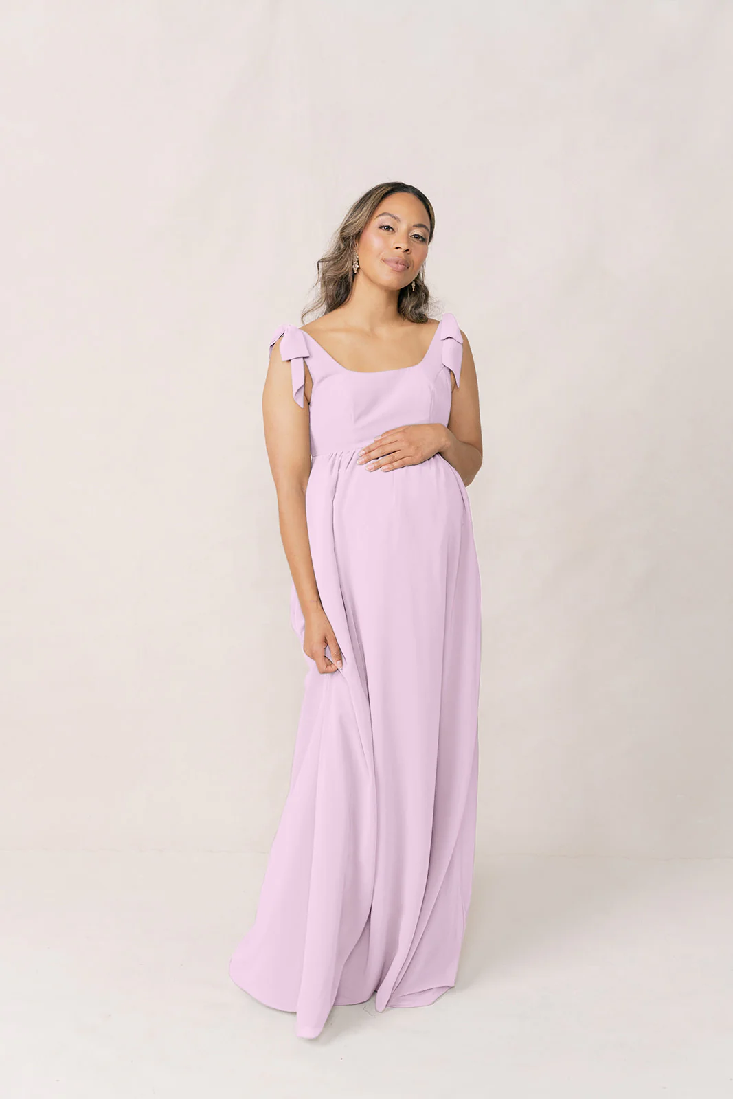Maternity Bowie Chiffon Dress | Made To Order - Image 51